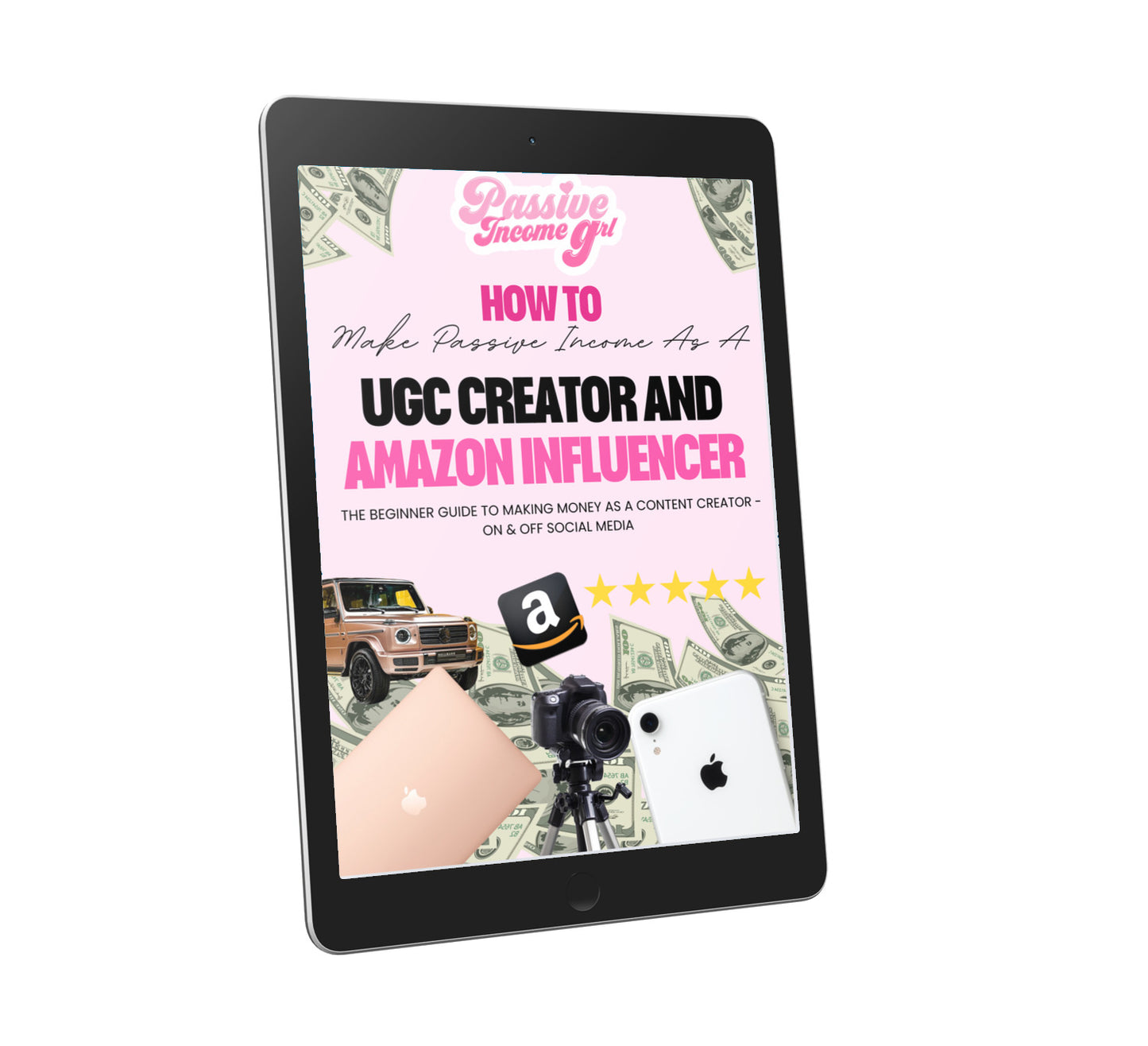 How to Make Passive Income As A UGC Creator & Amazon Influencer (With Resell Rights)