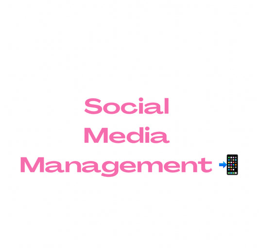 Social Media Management (You Provide Content)